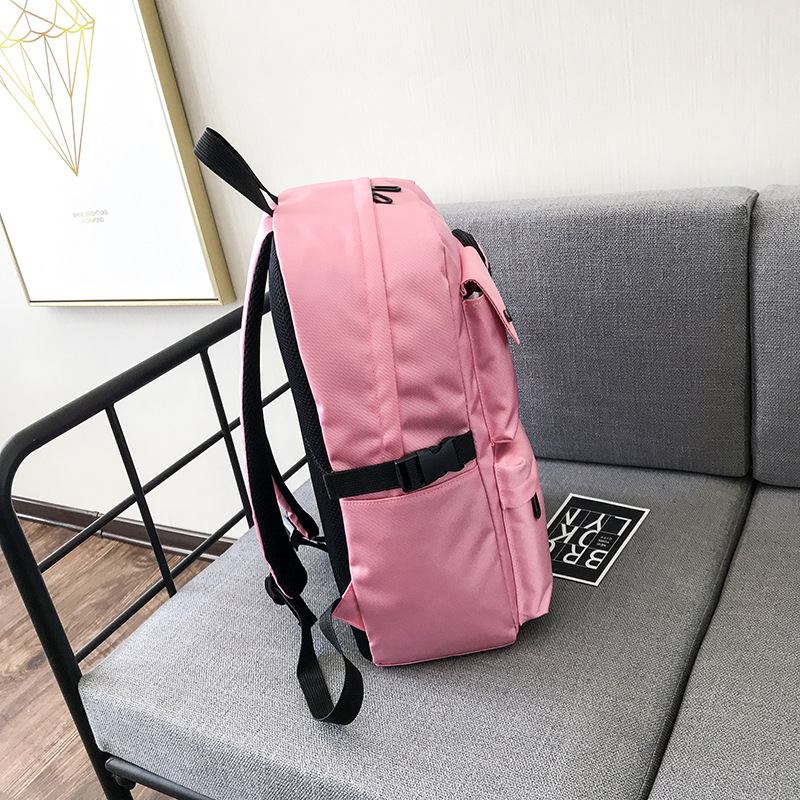 Utomhus Canvas Casual Ryggsäck Med Stor Kapacitet