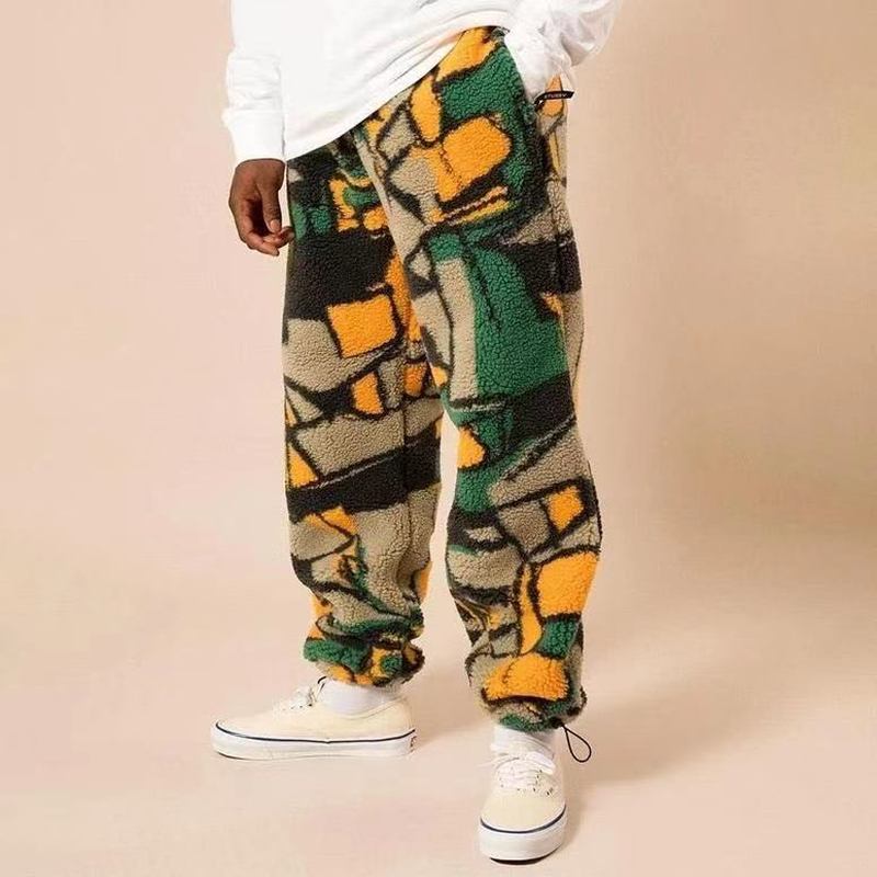 3d Full-color Lösa Casual Byxor Och Leggings För Män