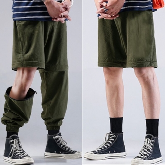 Byxbara Långbyxor För Herr Shorts Mode Cargo Byxor