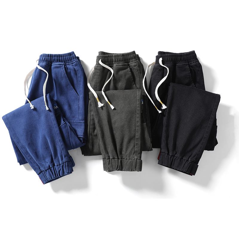 Casual Capris Herr 2023 Vårkoreanska Unisexoverall I Bomull