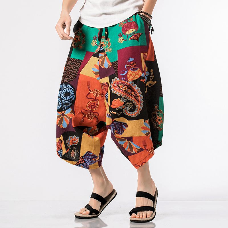 Casual Lösa Shorts I Plusstorlek För Män
