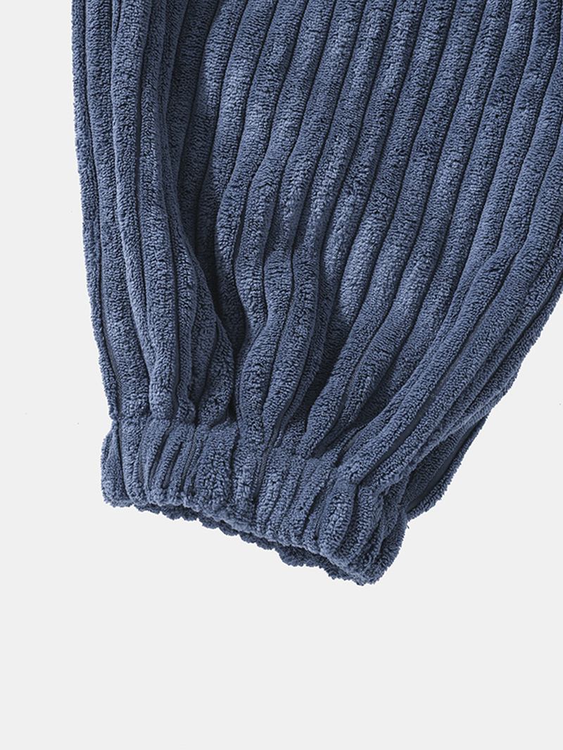 Enfärgad Manchester Preppy Homelike Regular Pants För Män