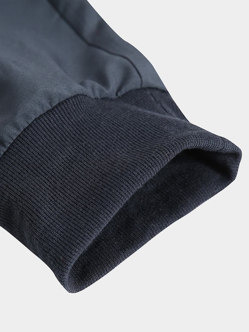 Herr Punk Patchwork Solid Harem Byxor Med Dragsko