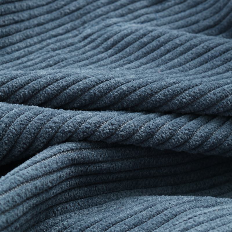 Herr Retro Corduroy Multi Pockets Tjocka Byxor Med Lös Passform