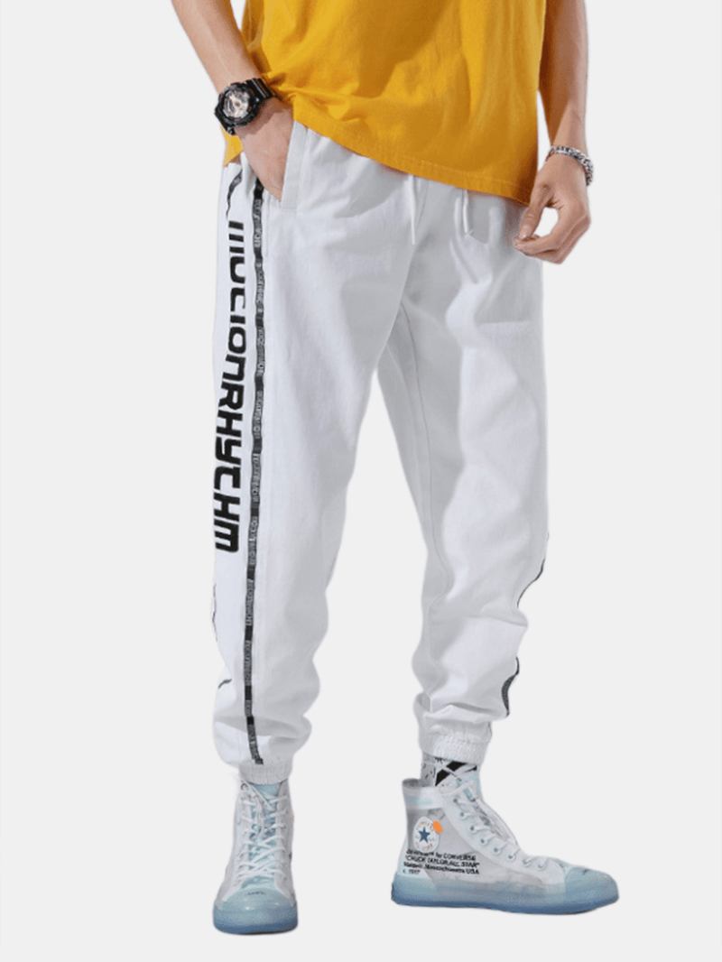 Herr Trend Loose Street Hip-hop Beam Feet Tide Sport Byxor