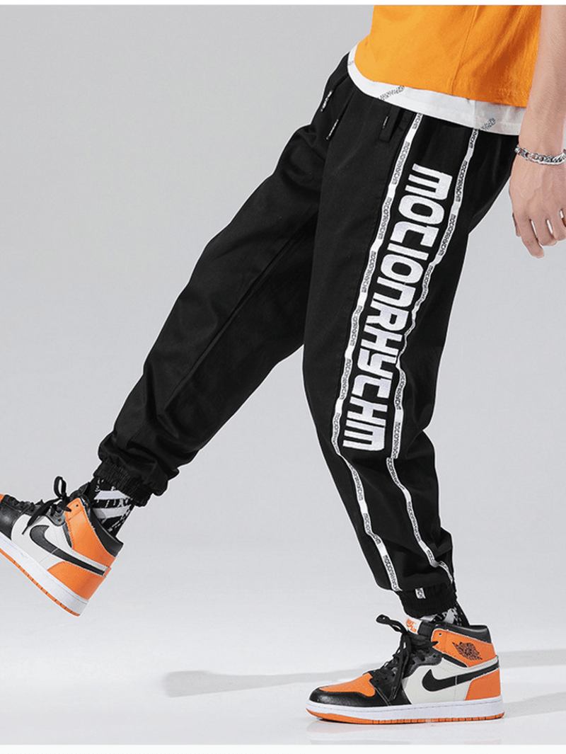 Herr Trend Loose Street Hip-hop Beam Feet Tide Sport Byxor