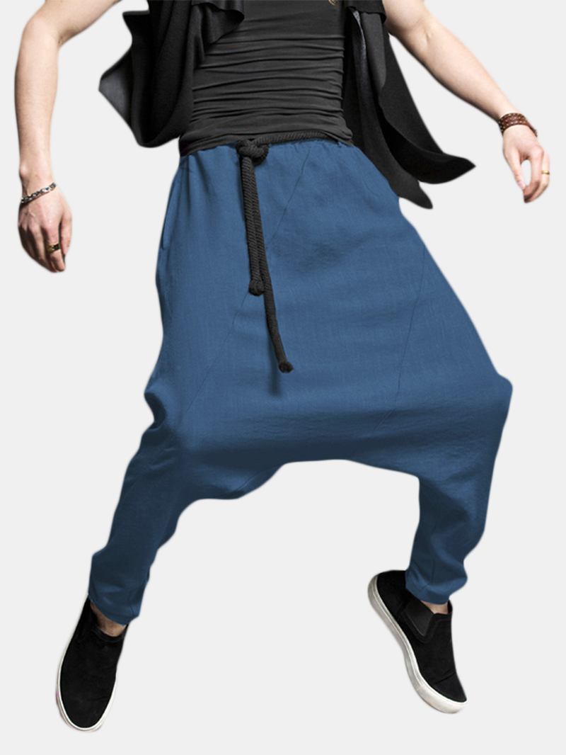 Hip-hop Lösa Casual Haremsbyxor För Män