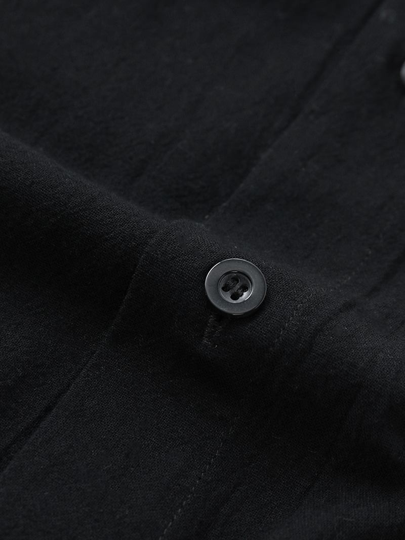 Män Enfärgad Dragsko Korta Jumpsuit Byxor