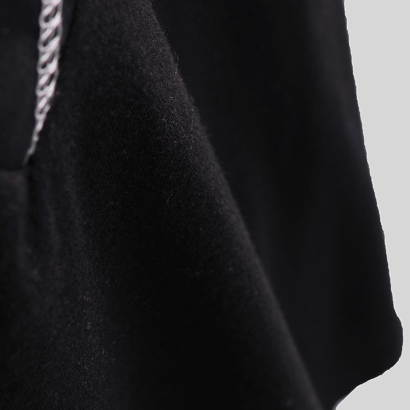 Män Line Cutting Stitching Enfärgade Byxor