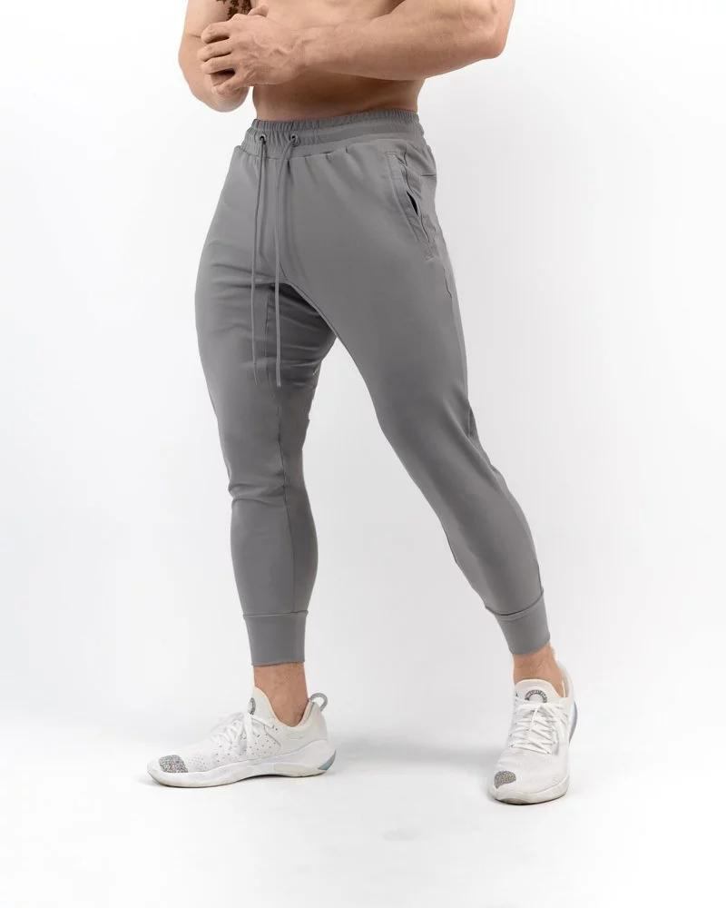 Slim-fit Enfärgade Muscle Cropped Ben Byxor