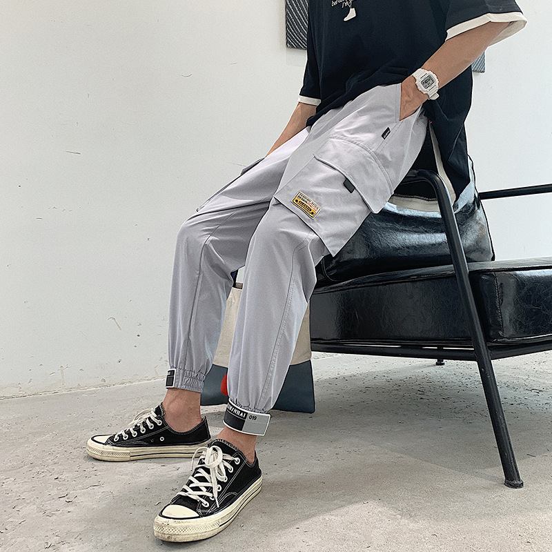 Studenters Hip Hop Casual Byxor Förtjockade