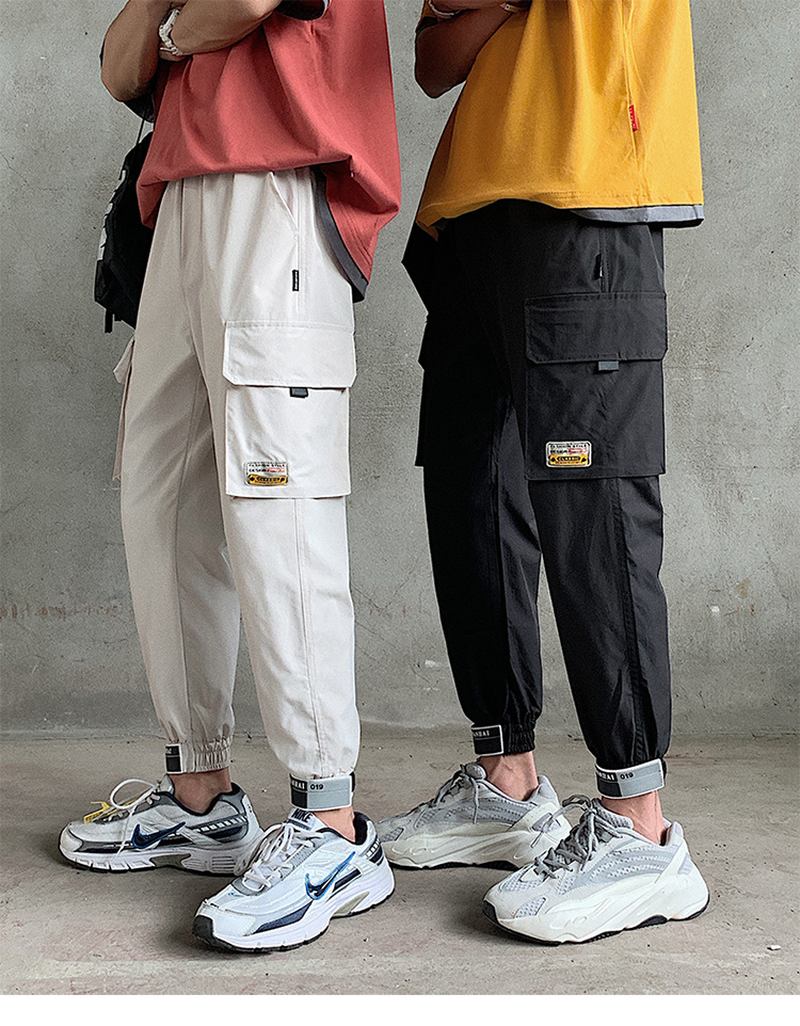 Studenters Hip Hop Casual Byxor Förtjockade